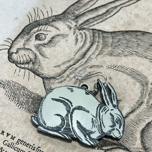 16th-Century Rabbit Earrings