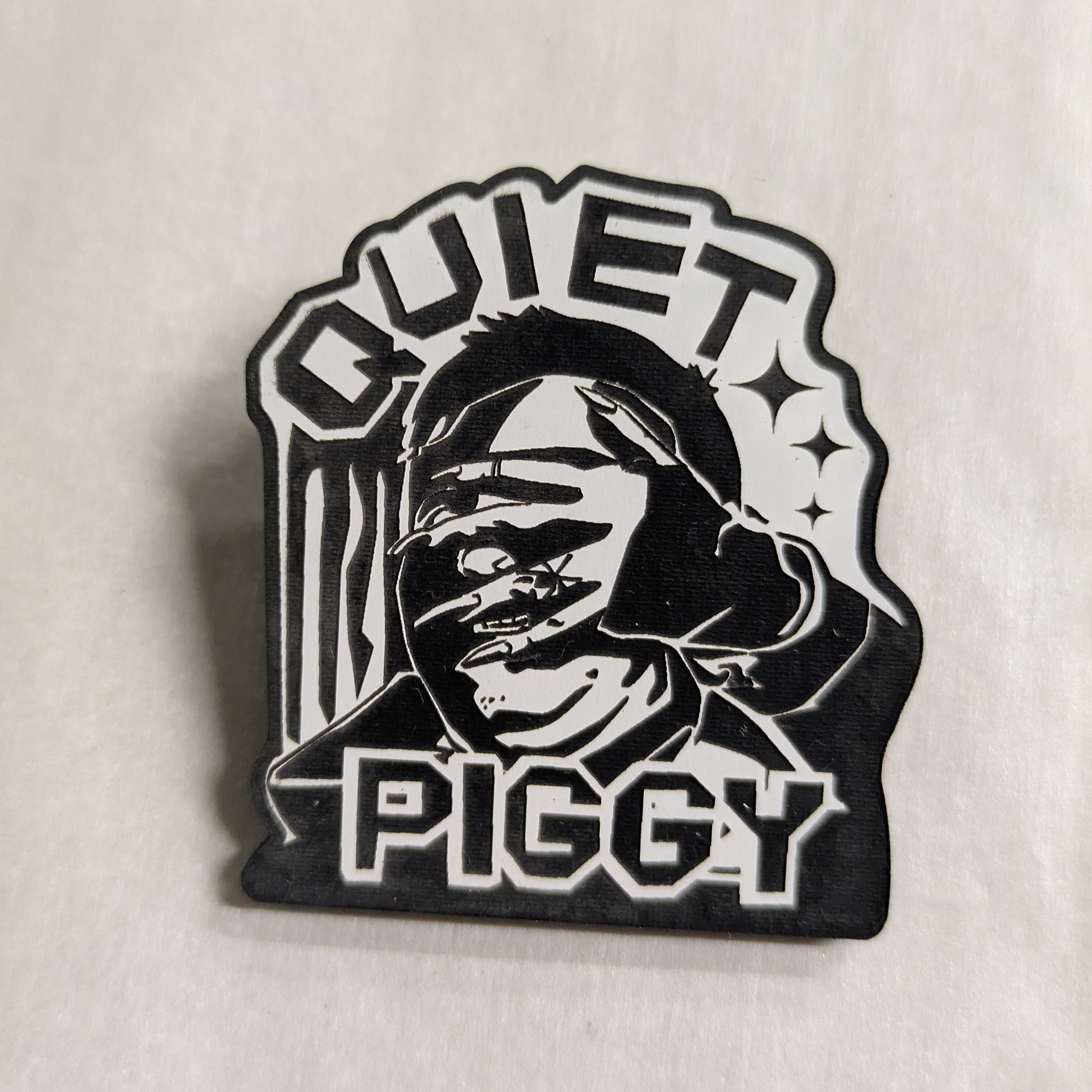 Quiet Piggy Creative Resistance Earrings & Pins