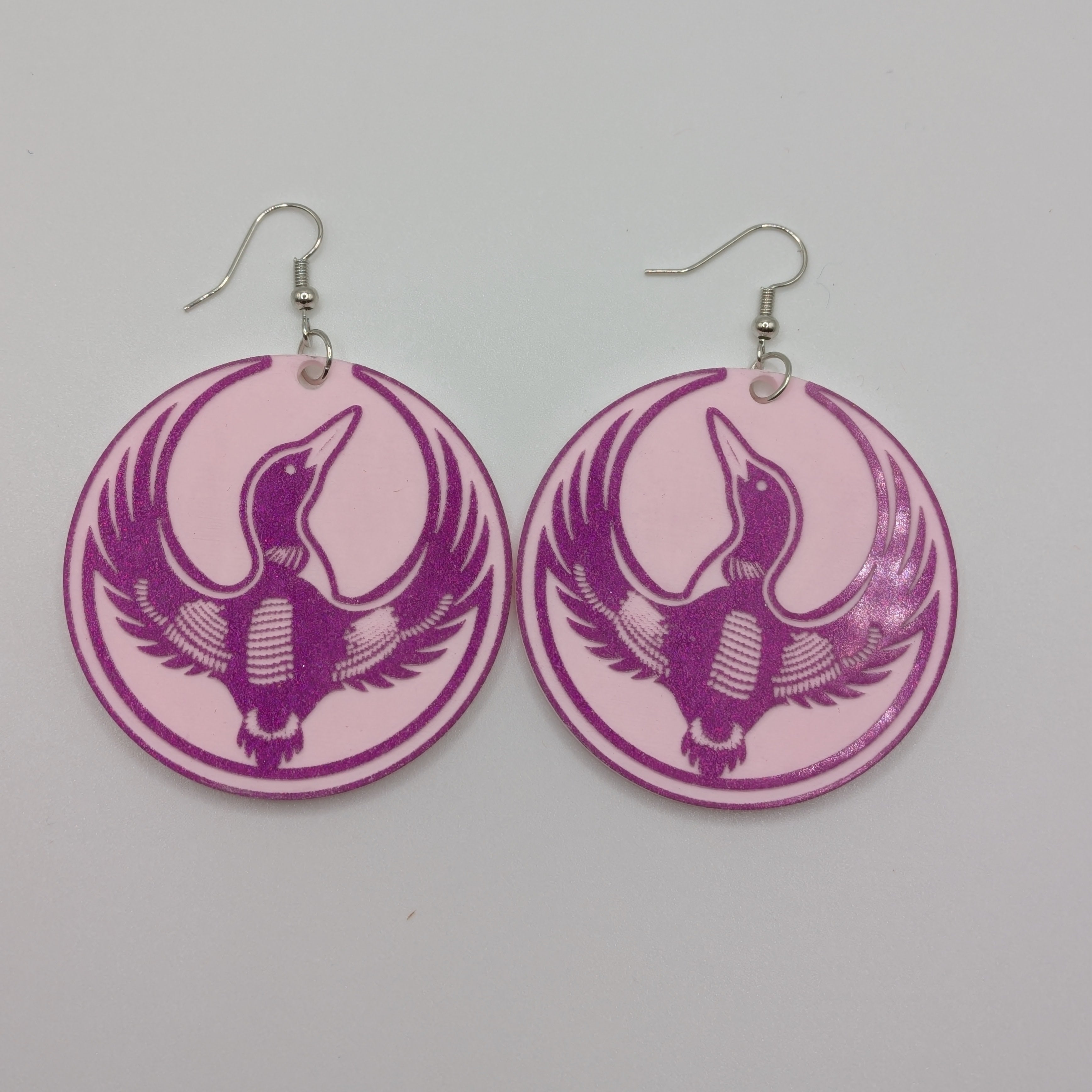 Rebel Loon Earrings & Pins - Smitten Kitten Variant