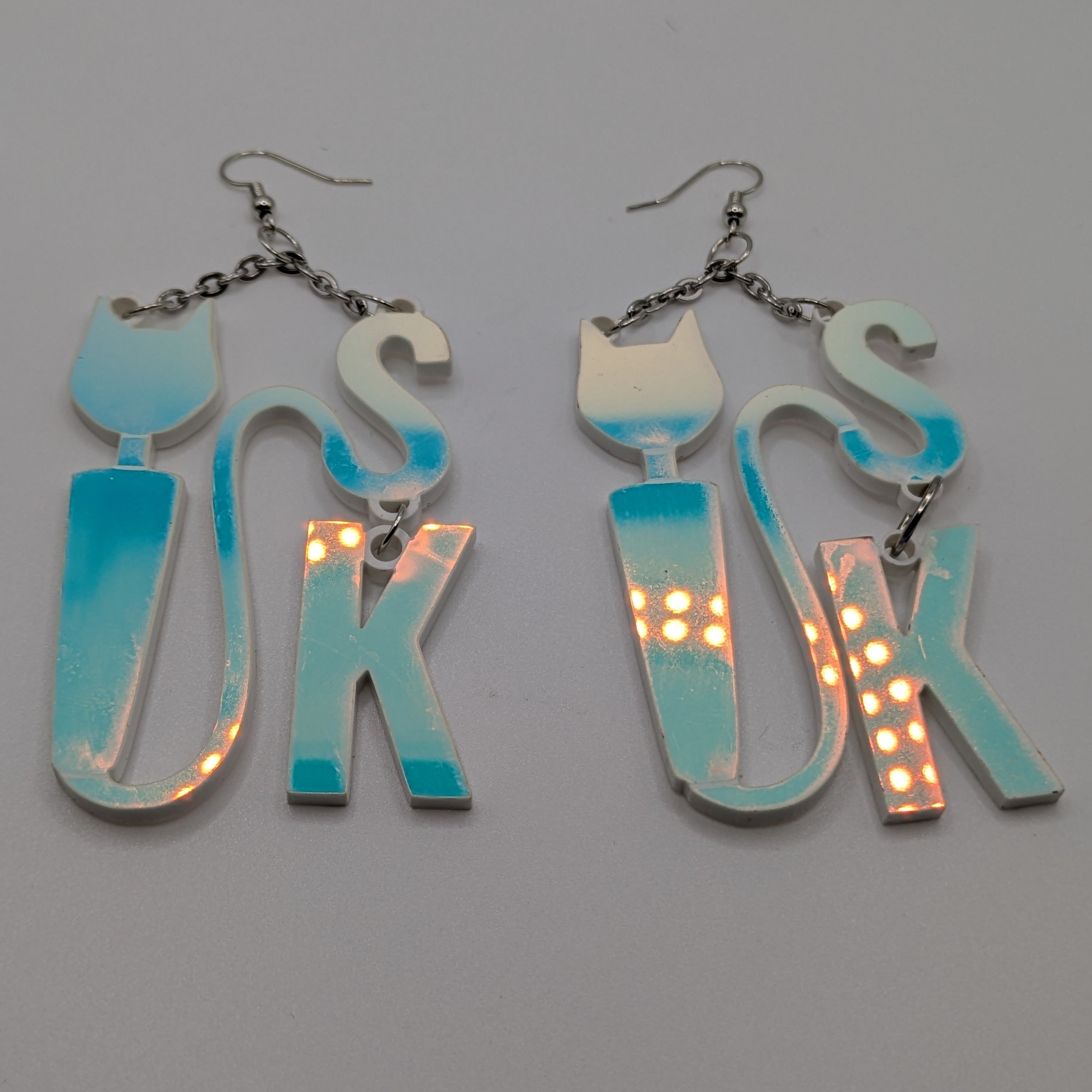 Smitten Kitten Logo Earrings