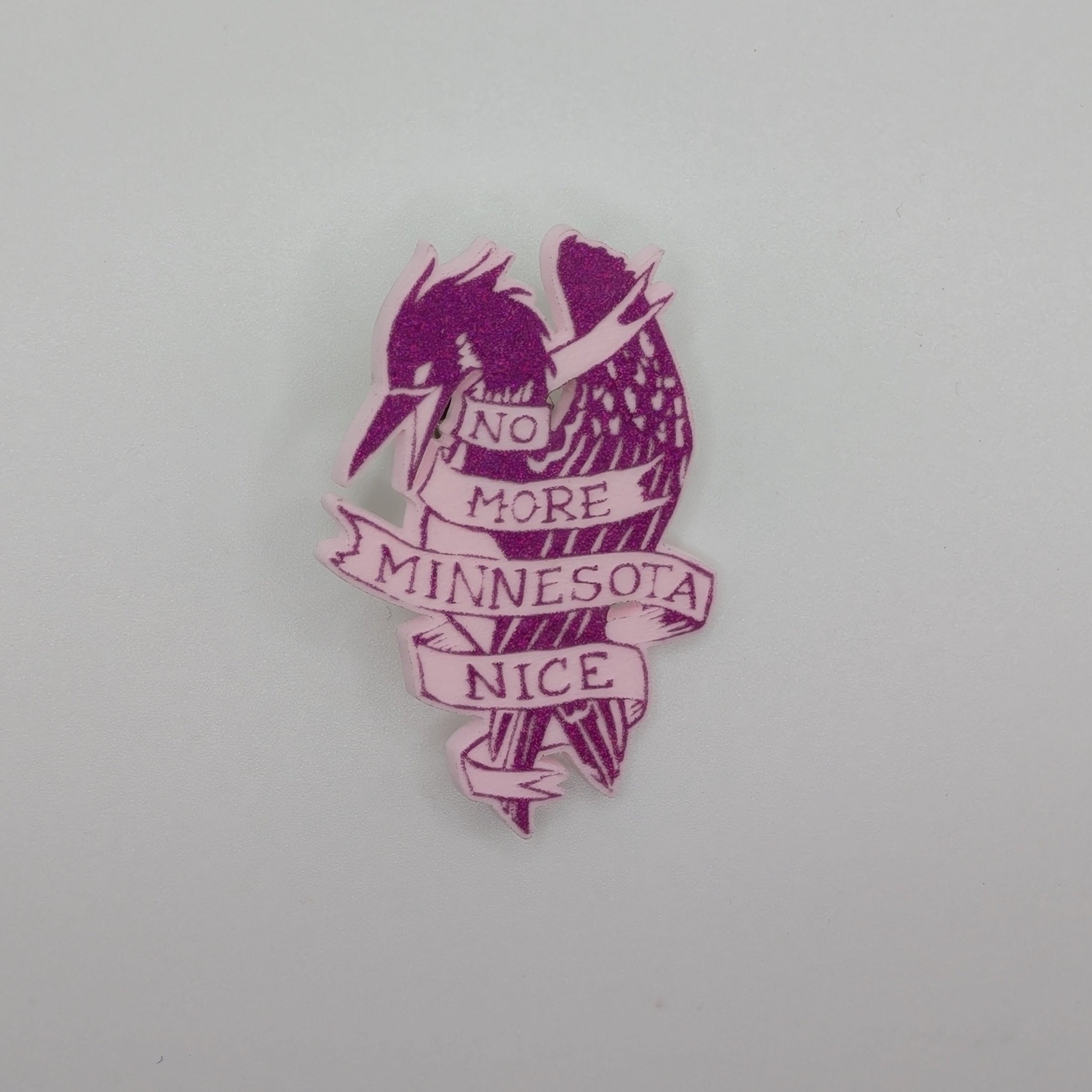 North Star Rebellion's No More MN Nice Earrings and Pins  - Smitten Kitten Variant