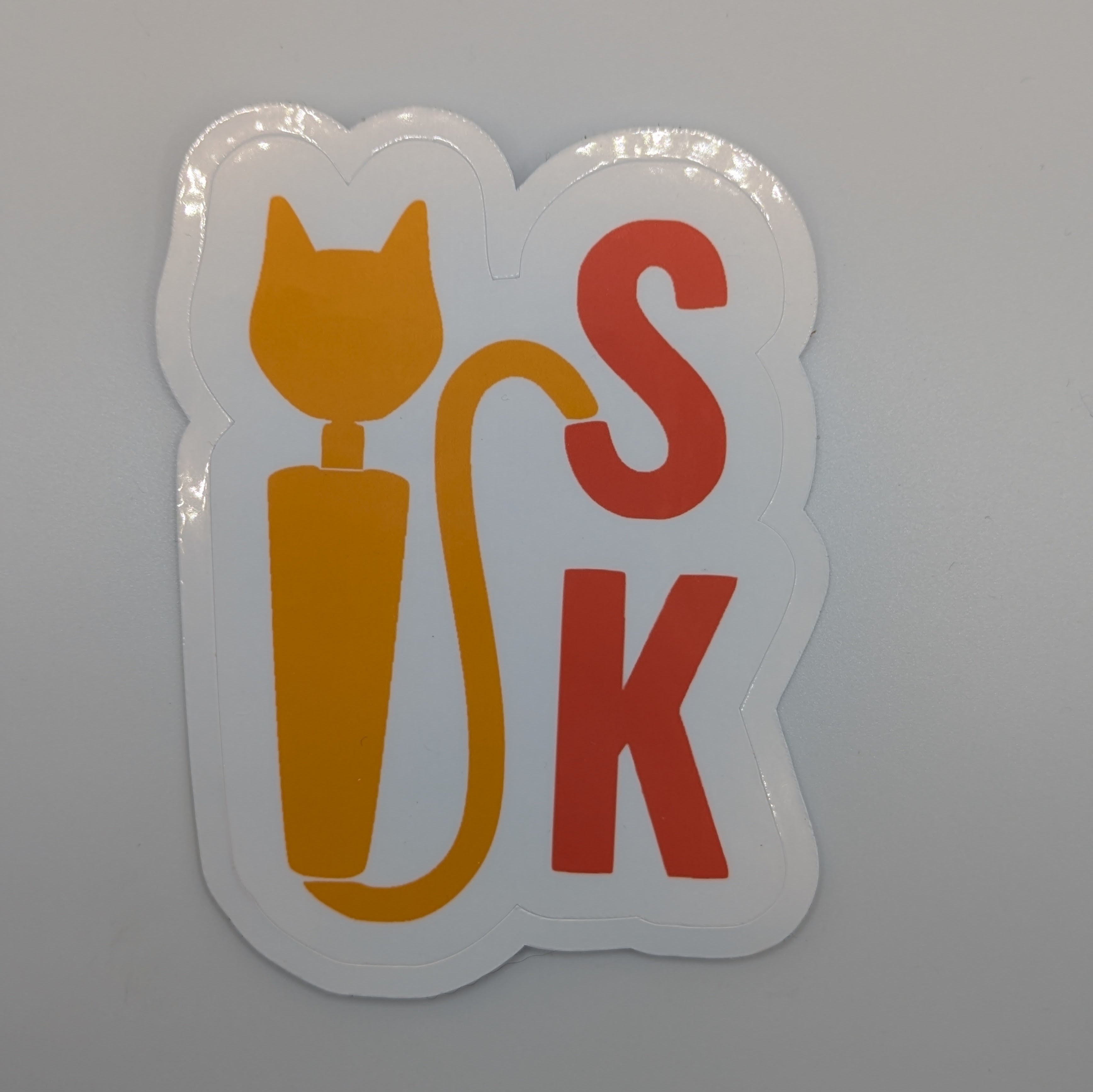 Smitten Kitten Logo Creative Resistance Sticker