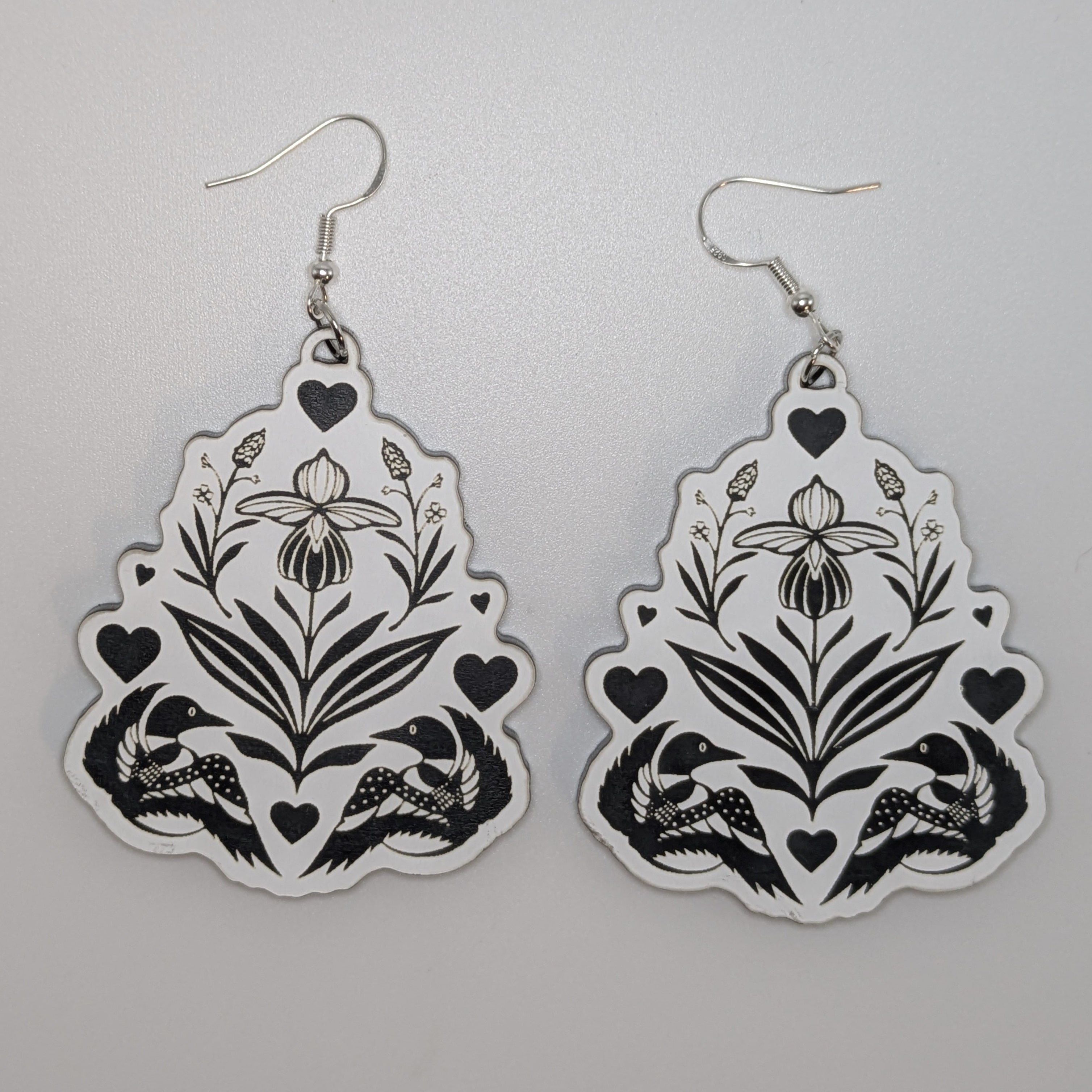 Honey Bunny's Textless We Keep Us Housed Creative Resistance Earrings & Pins