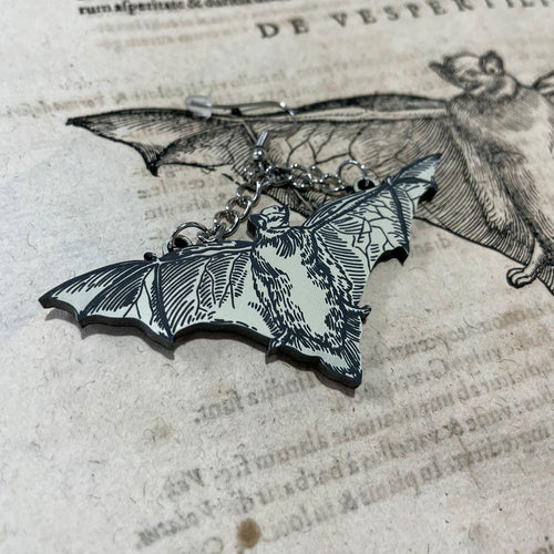 16th-Century Bat Earrings