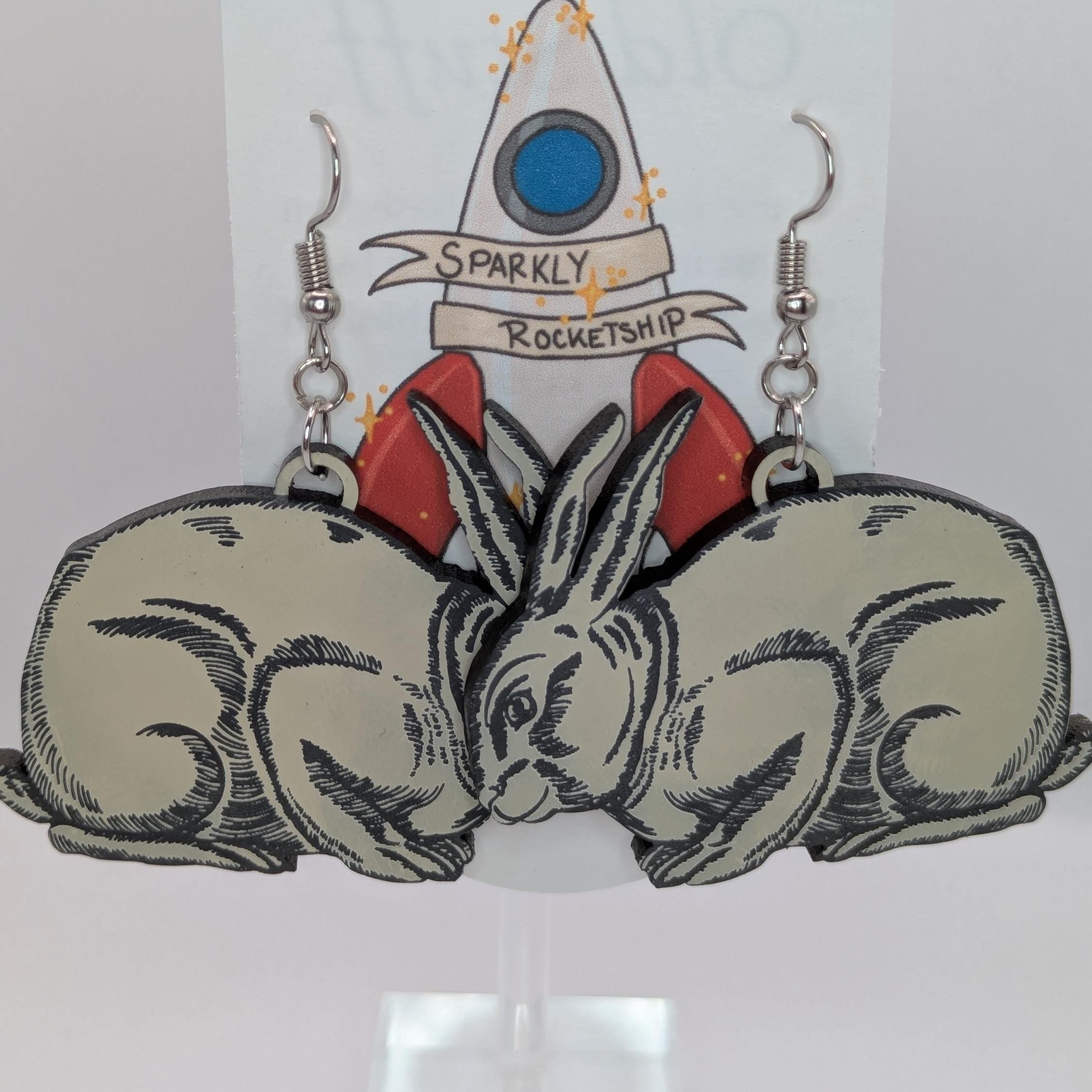 16th-Century Rabbit Earrings