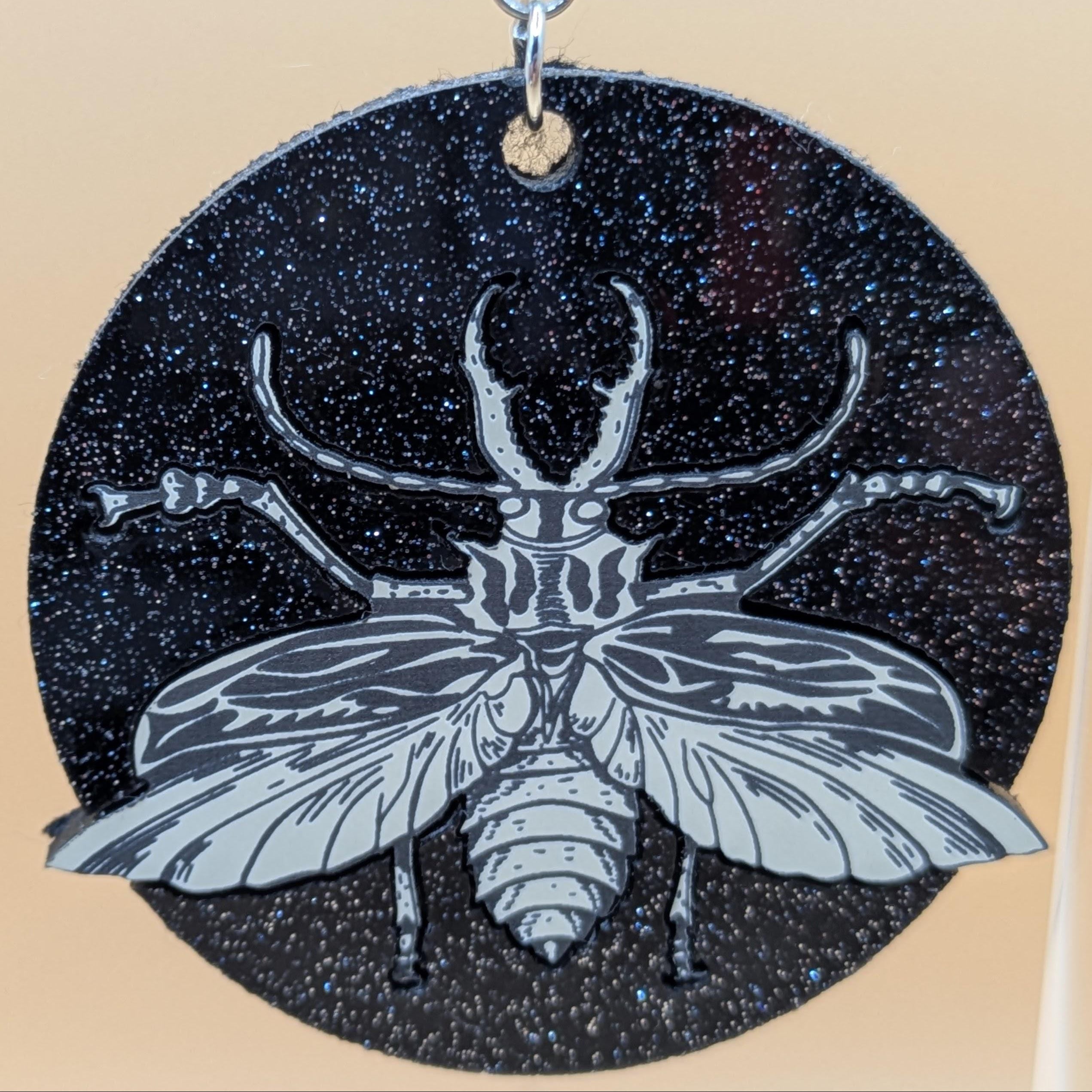 Beetle Earrings