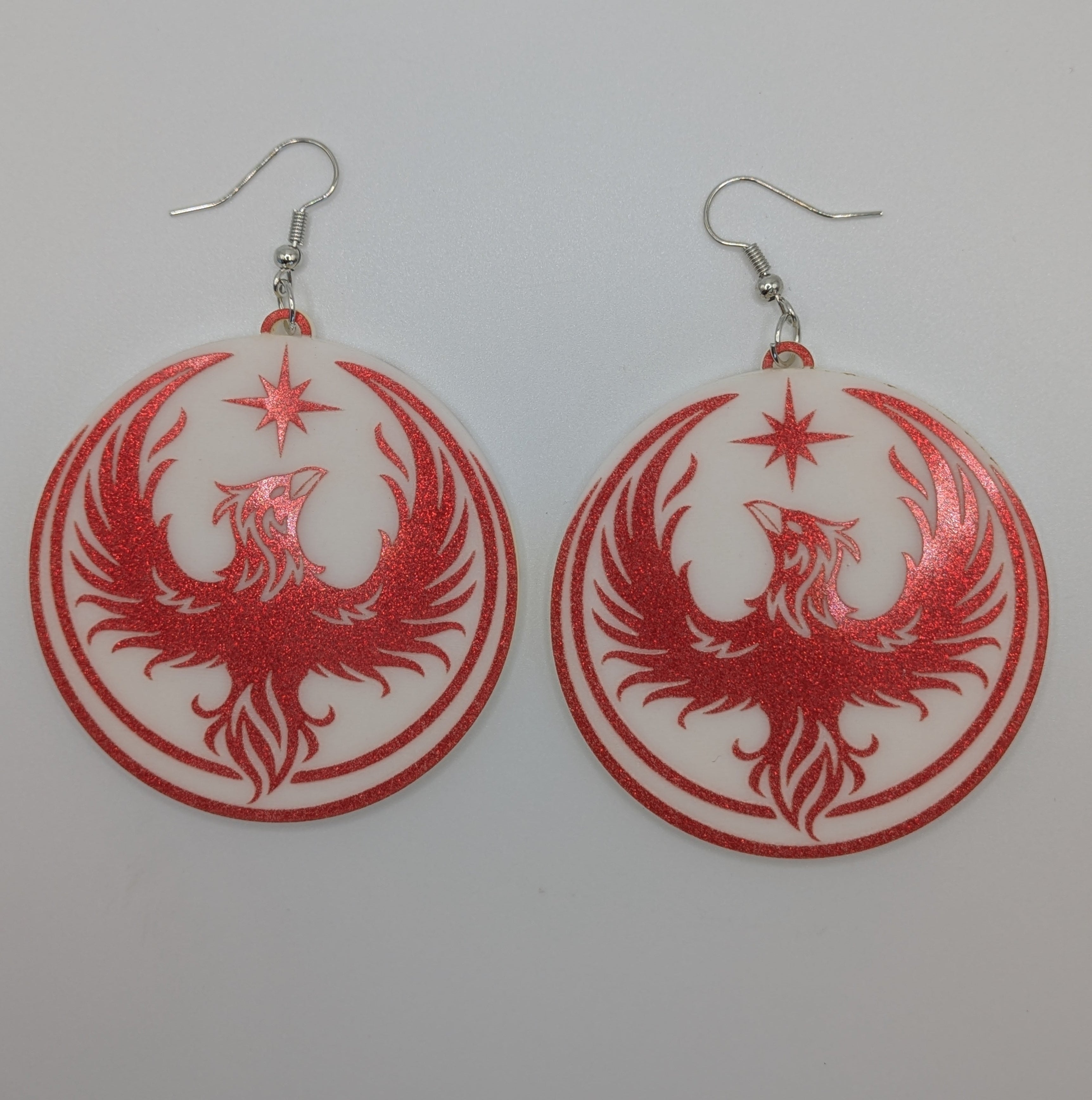 Together We Rise Phoenix Creative Resistance Earrings & Pins